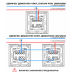 1-gang 2-way  Mechanical Switch Module -GOLD