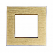 Solid Aluminum Frame 86*86mm -GOLD