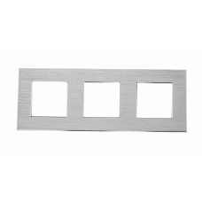 Solid Aluminum Triple Frame 86*228mm- NATURAL